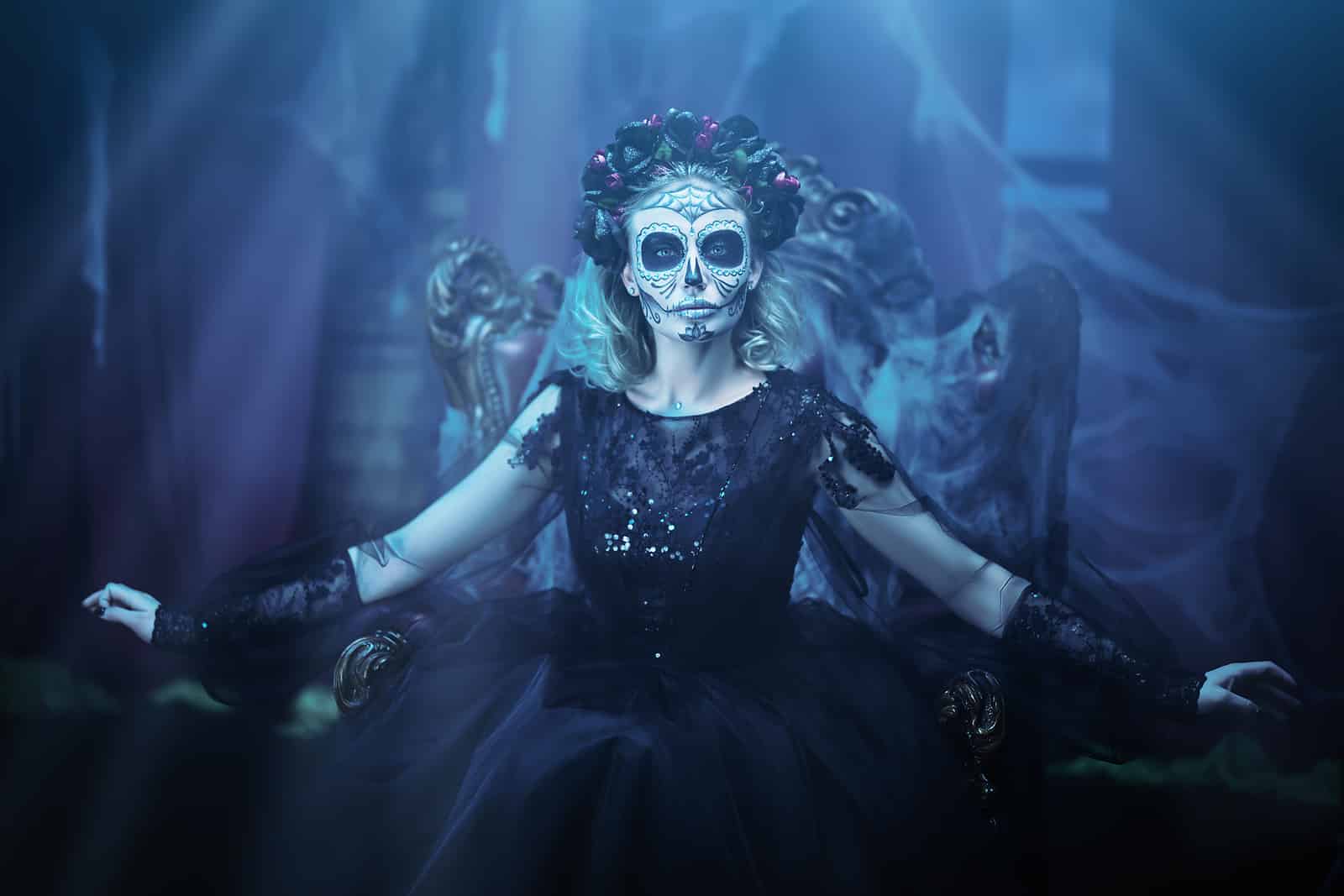 Charming and dangerous Calavera Catrina