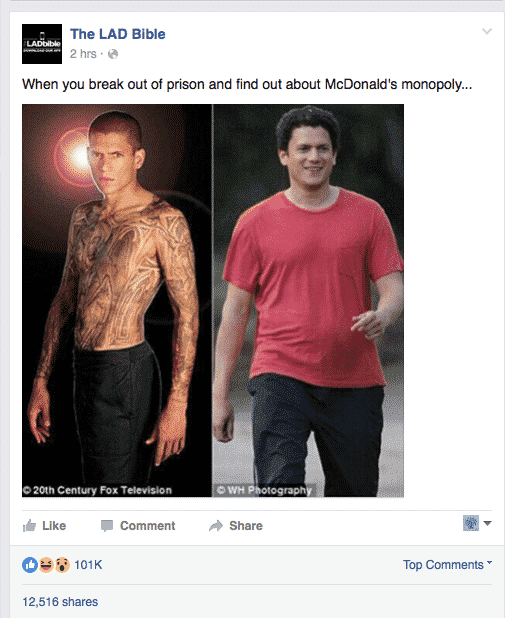 The Powerful Response of Wentworth Miller to Body-Shaming meme