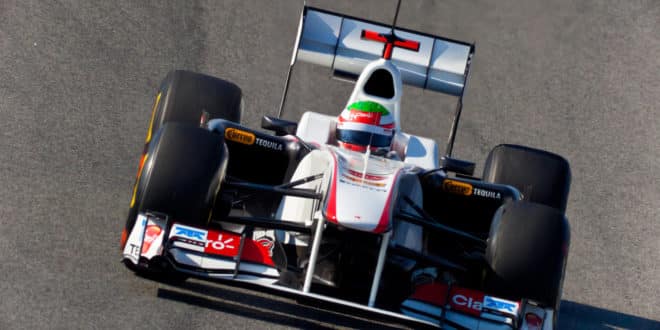 Mexican racer Sergio Pérez