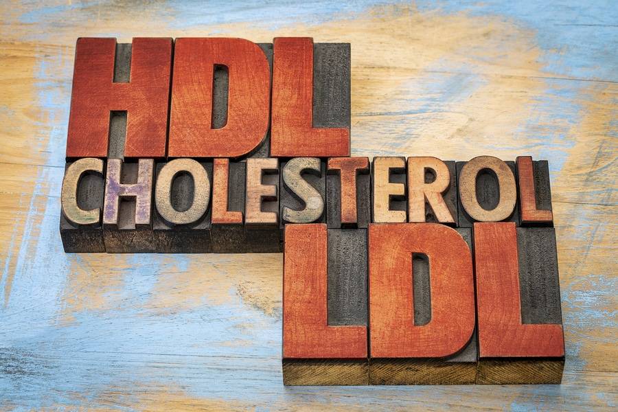HDL and LDL cholesterol