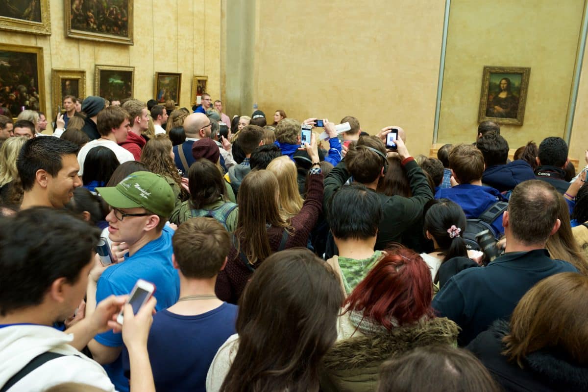 Gioconda in Louvre Museum.