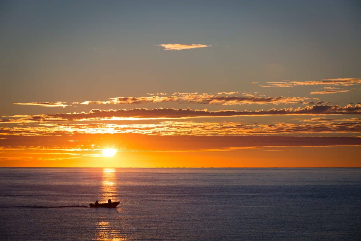 sunset in Cabo San Lucas