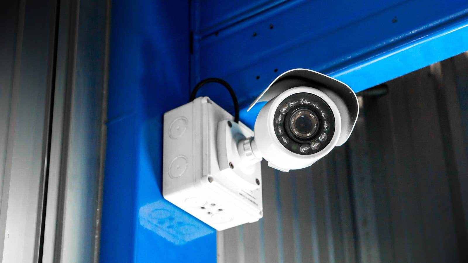 CCTV surveillance security camera video equipment concept