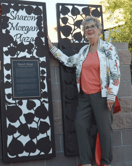 Flyover Tribute For Sharon Morgan in Fountain Hills