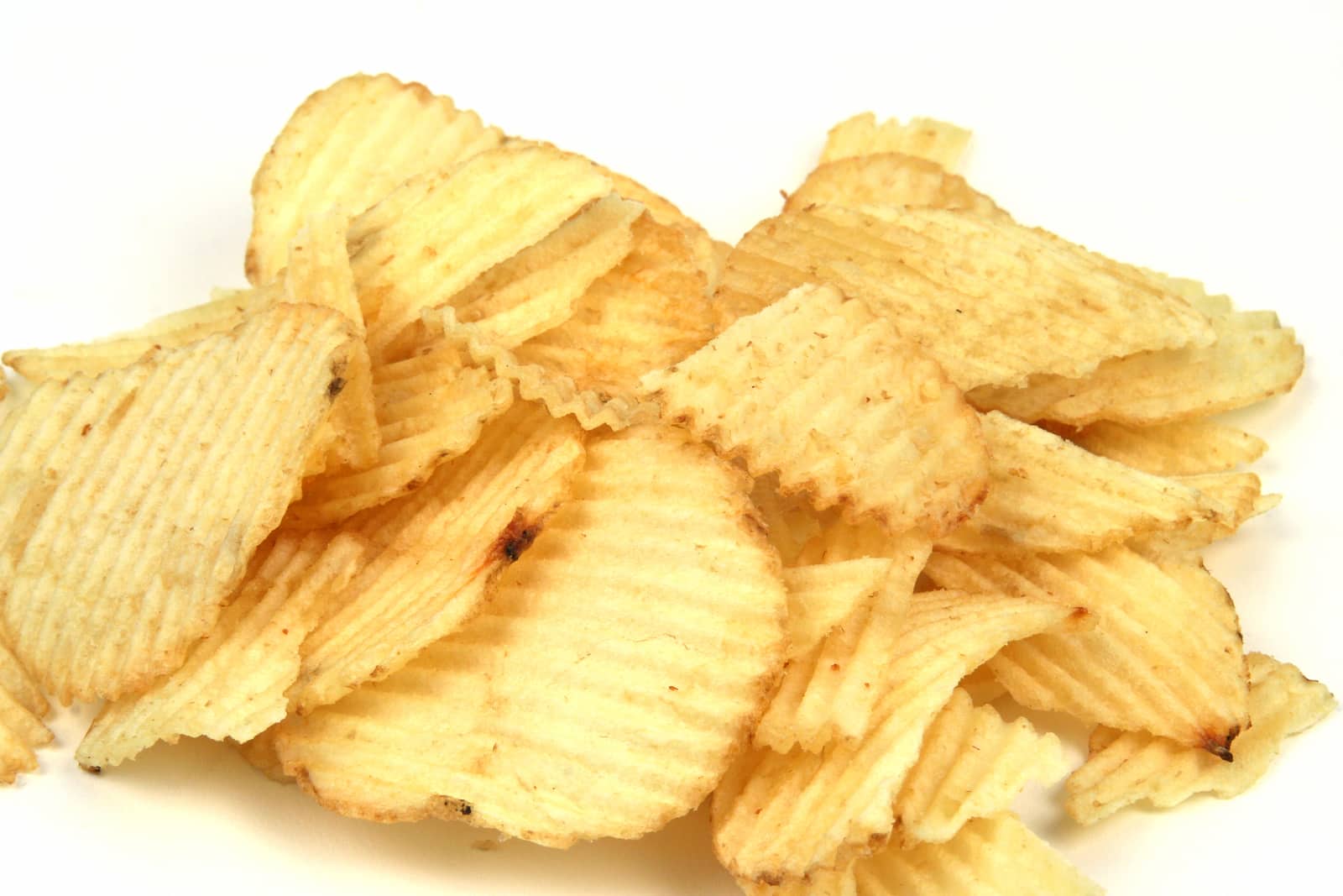 pile of potato chips