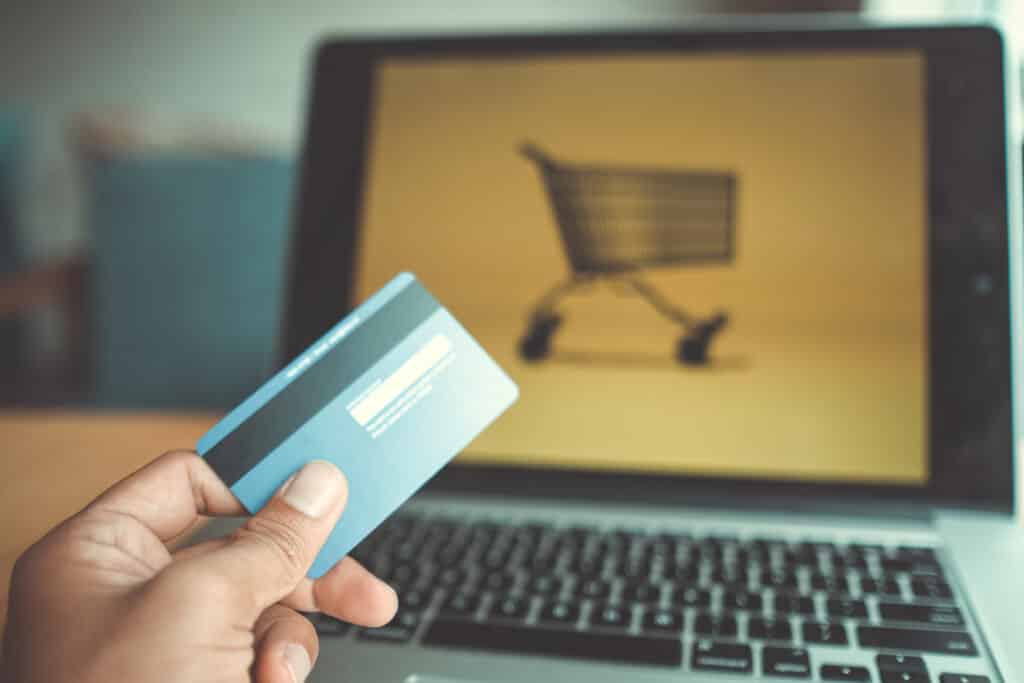 Using debit card for shopping