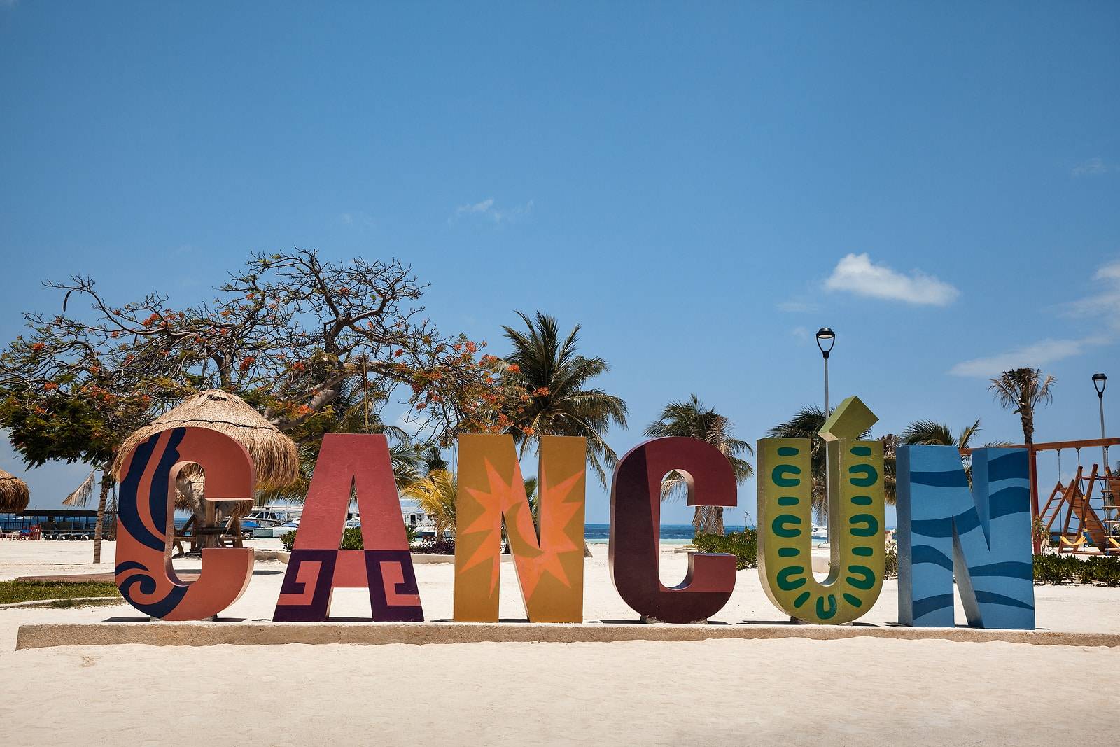 Cancun sign