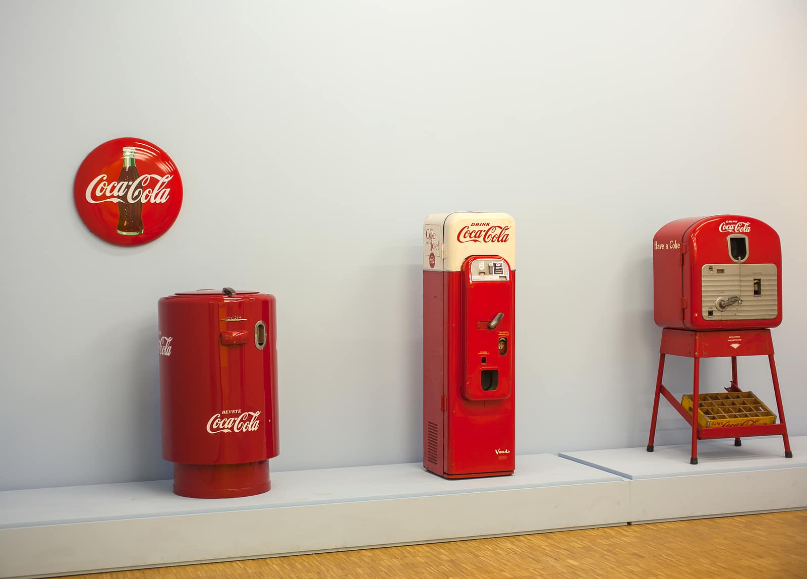 vending machines for Coca Cola