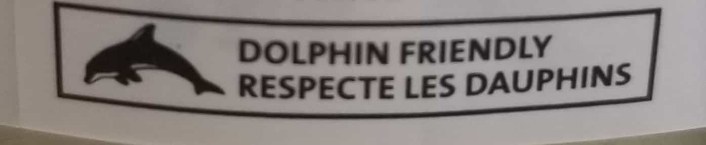 Dolphin-Safe Labels on tuna can