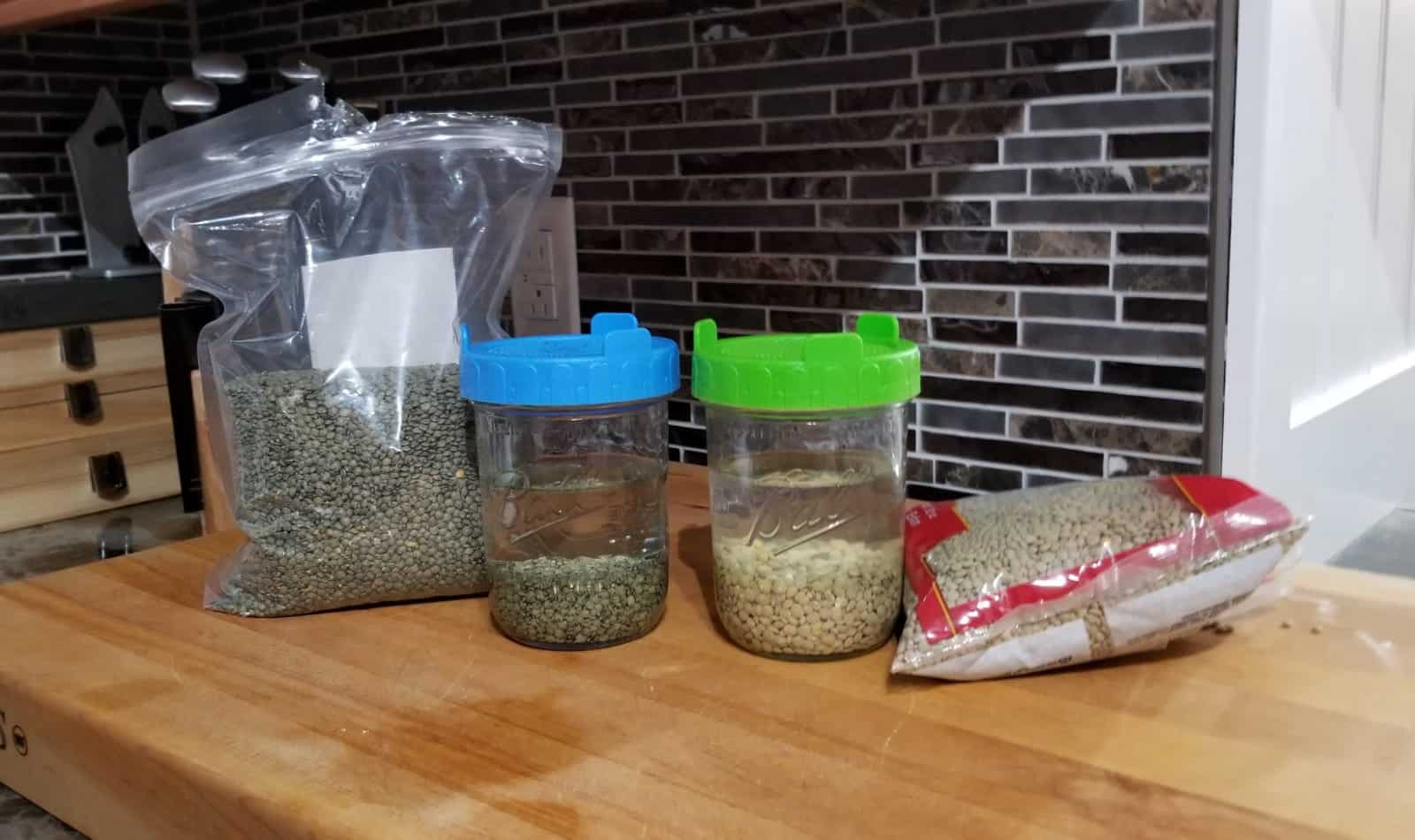 best way to sprout lentils at home