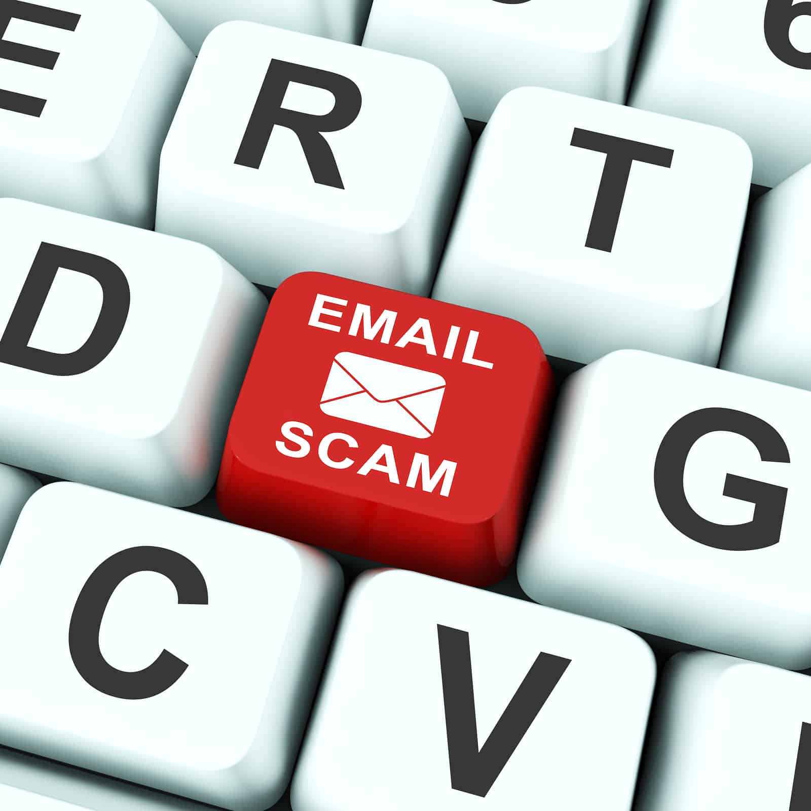 Phishing Scam Email Identity Alert
