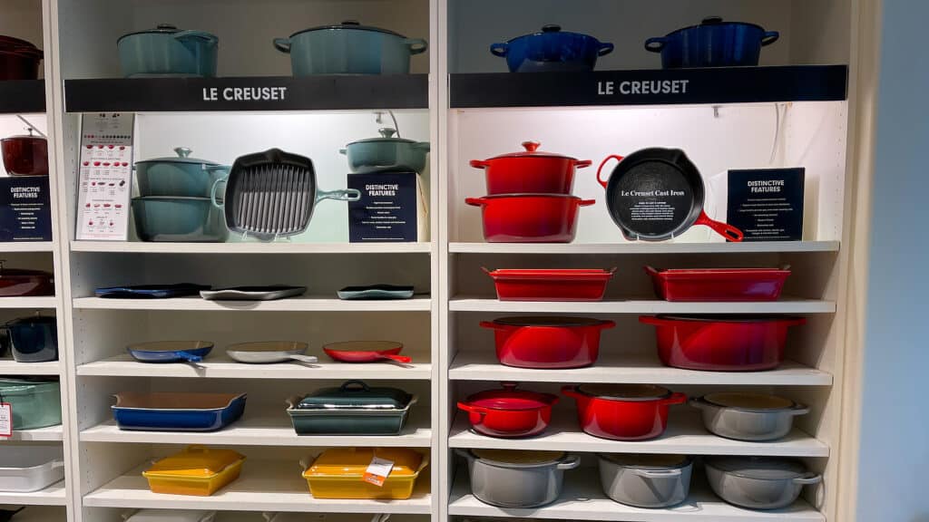 The Le Creuset pot