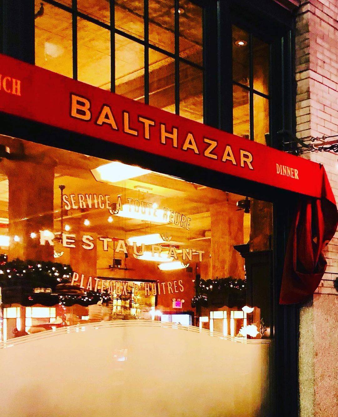 Balthazar is a French brasserie in New York City